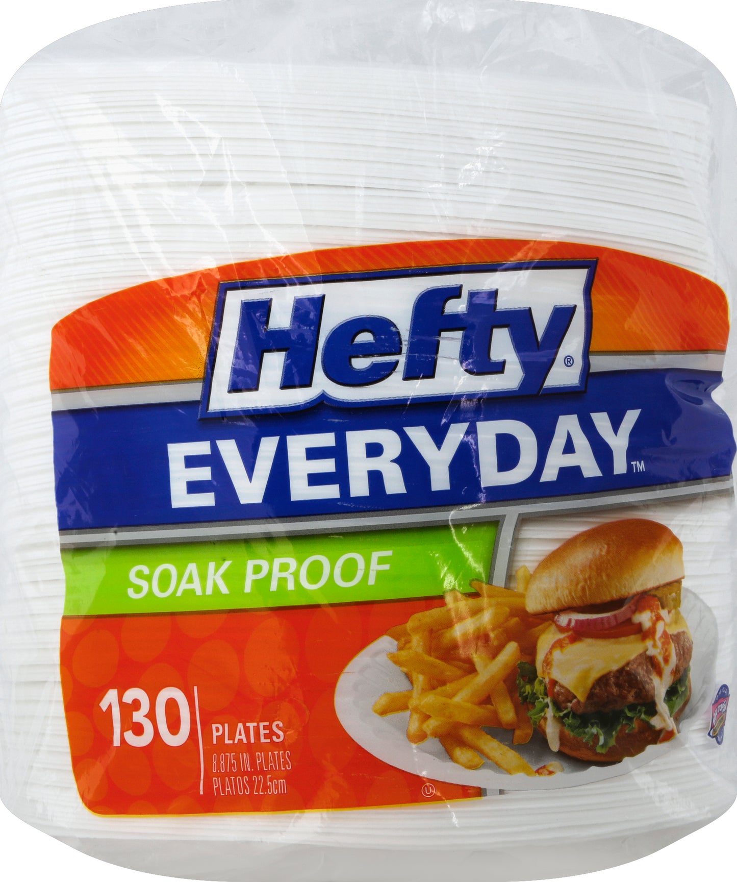 Hefty Plates 130 ea