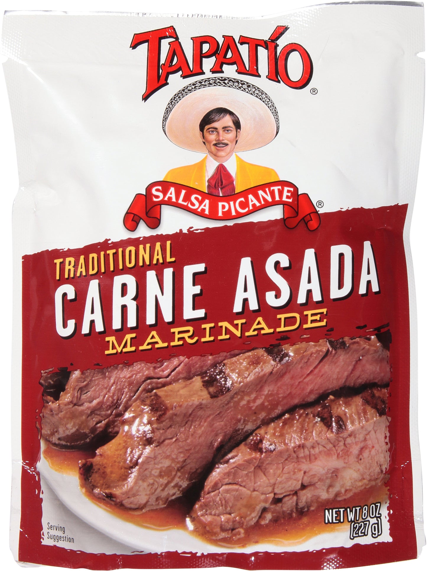 Tapatio Traditional Carne Asada Marinade 8 oz Pouch