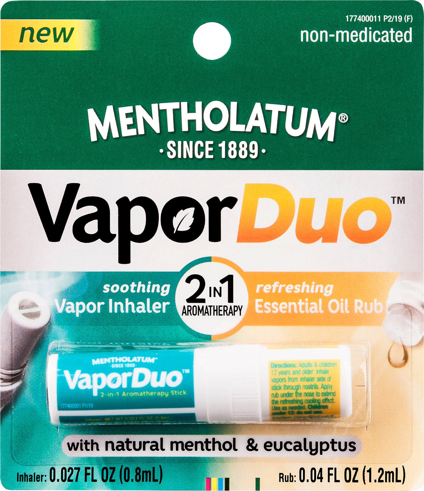 Mentholatum VaporDuo Stick