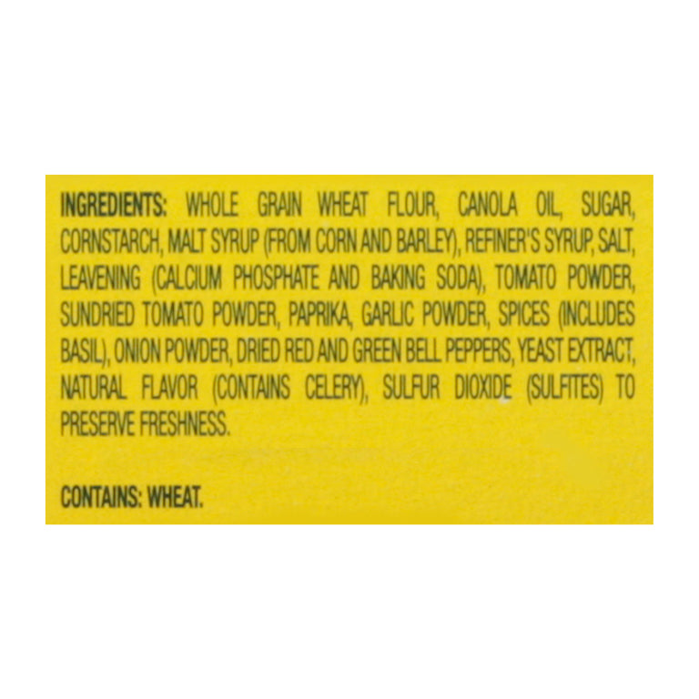 Wheat Thins Sundried Tomato & Basil Snacks 8.5 oz