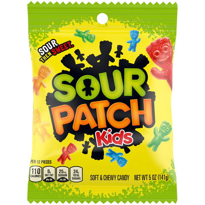 Sour Patch Kids Soft & Chewy Candy 5 oz. Bag