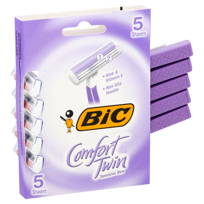 BiC Comfort Twin Sensitive Skin Shaver 5 ea