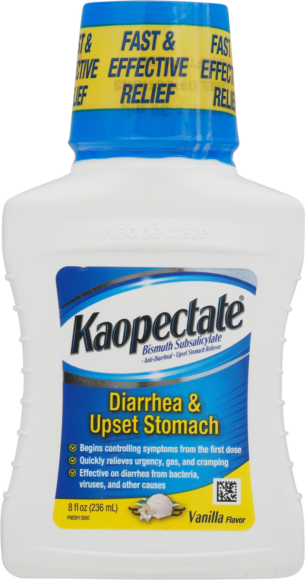 Kaopectate Vanilla Flavor Diarrhea & Upset Stomach 8 fl oz Bottle