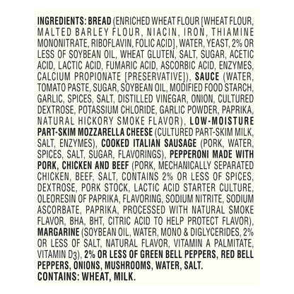 Stouffers - French Bread Pizza Deluxe Pizza Westrock Claremont, NC 12 3-8 OZ (350g)