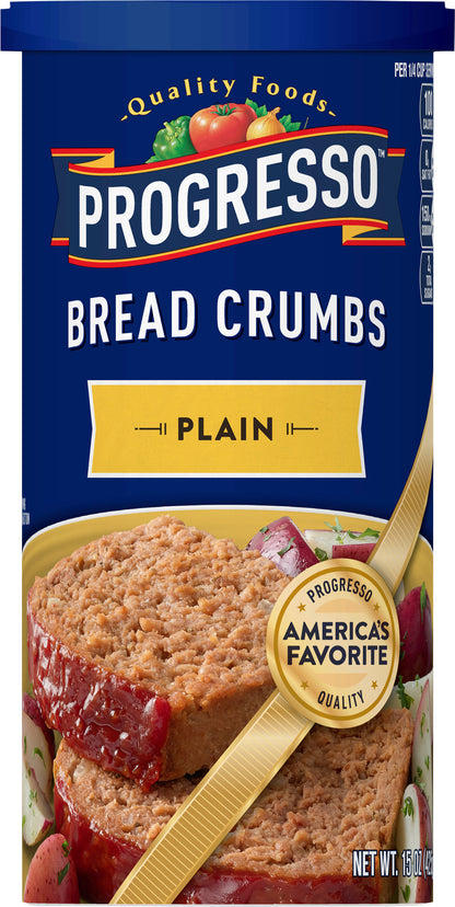 Progresso Plain Bread Crumbs, 15 oz