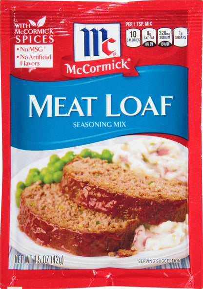 McCormick Meat Loaf Seasoning Mix 1.5 oz