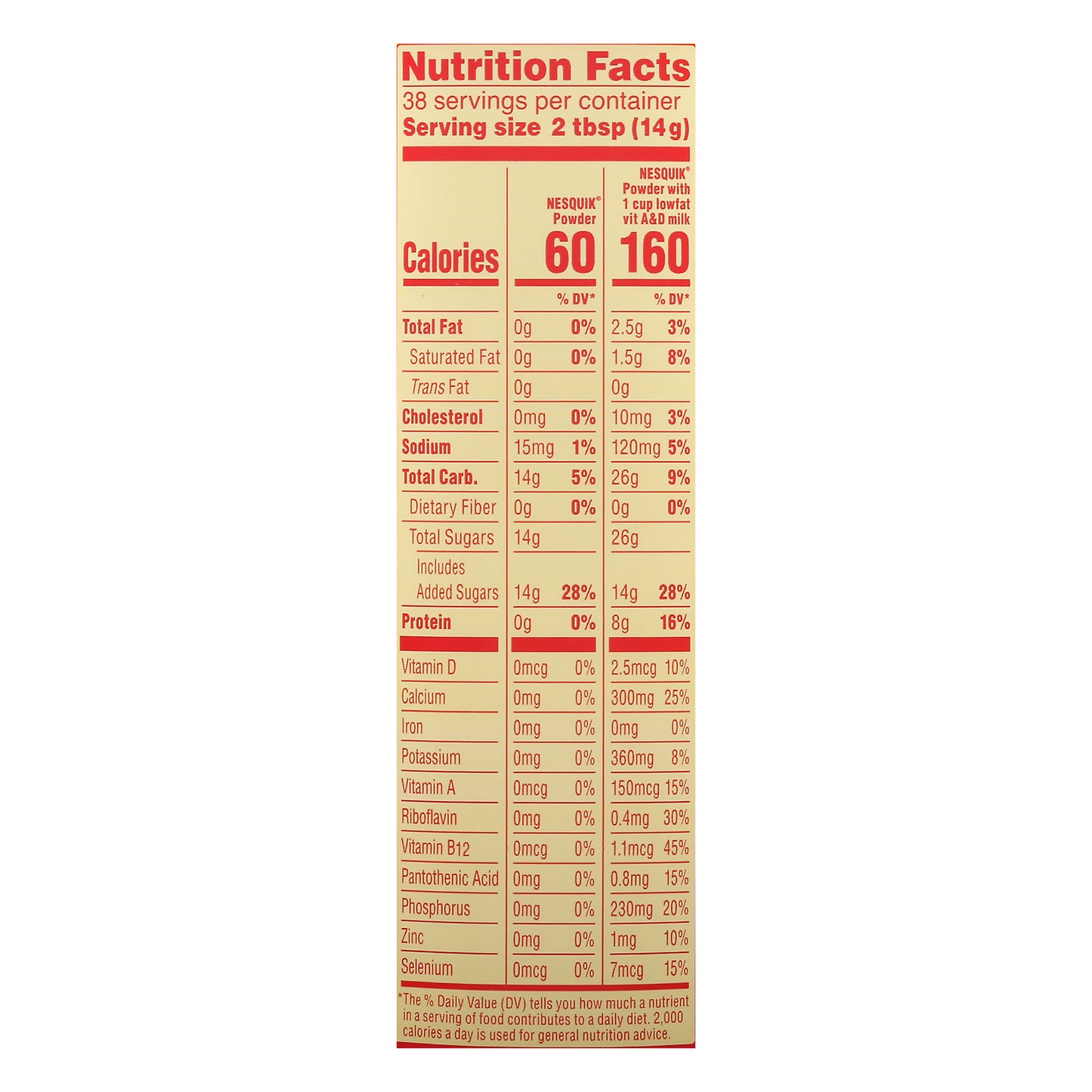 Nesquick Strawberry Drink Mix 18.7 oz
