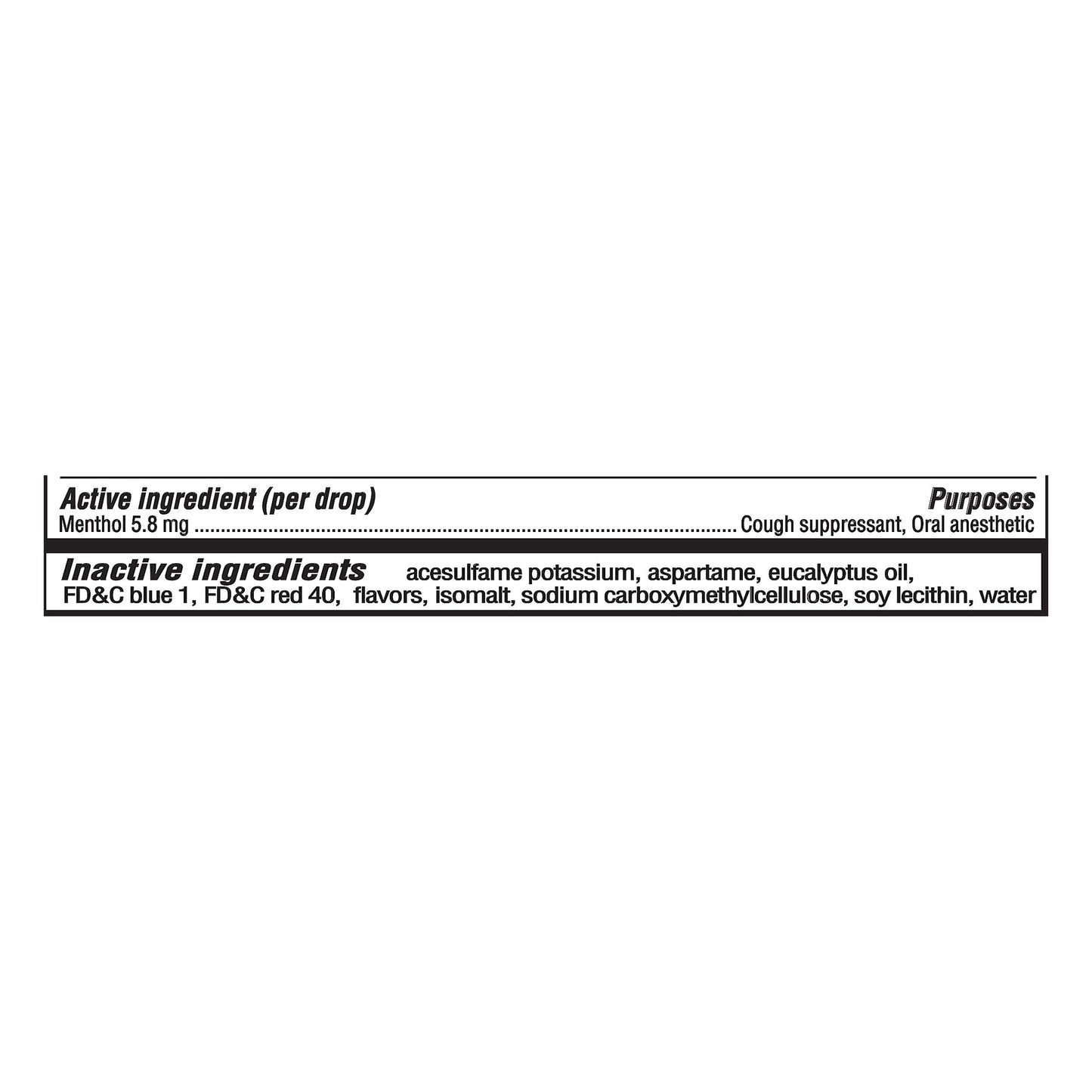 Halls Relief Sugar Free Mountain Menthol Flavor Cough Suppressant/Oral Anesthethic 25 ea