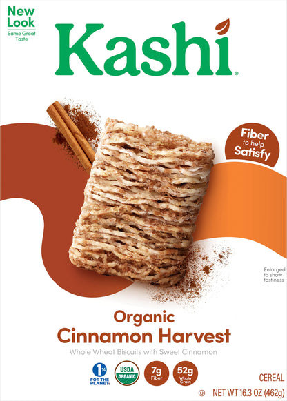 Kashi Organic Cinnamon Harvest Cereal 16.3 oz