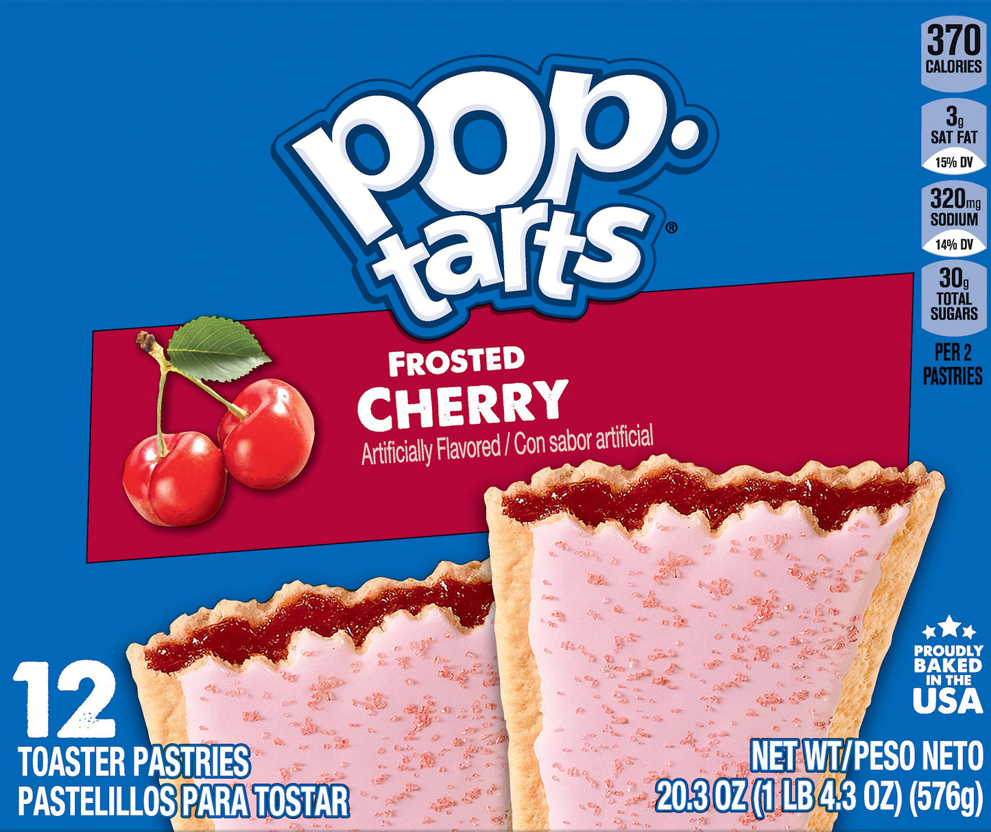 Pop-Tarts Frosted Cherry Toaster Pastries 12 ea