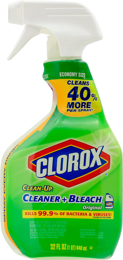 Clorox Clean-Up Economy Size Original Cleaner + Bleach 32 oz