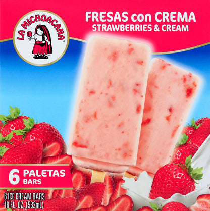 La Michoacana Ice Cream Bars 6 ea