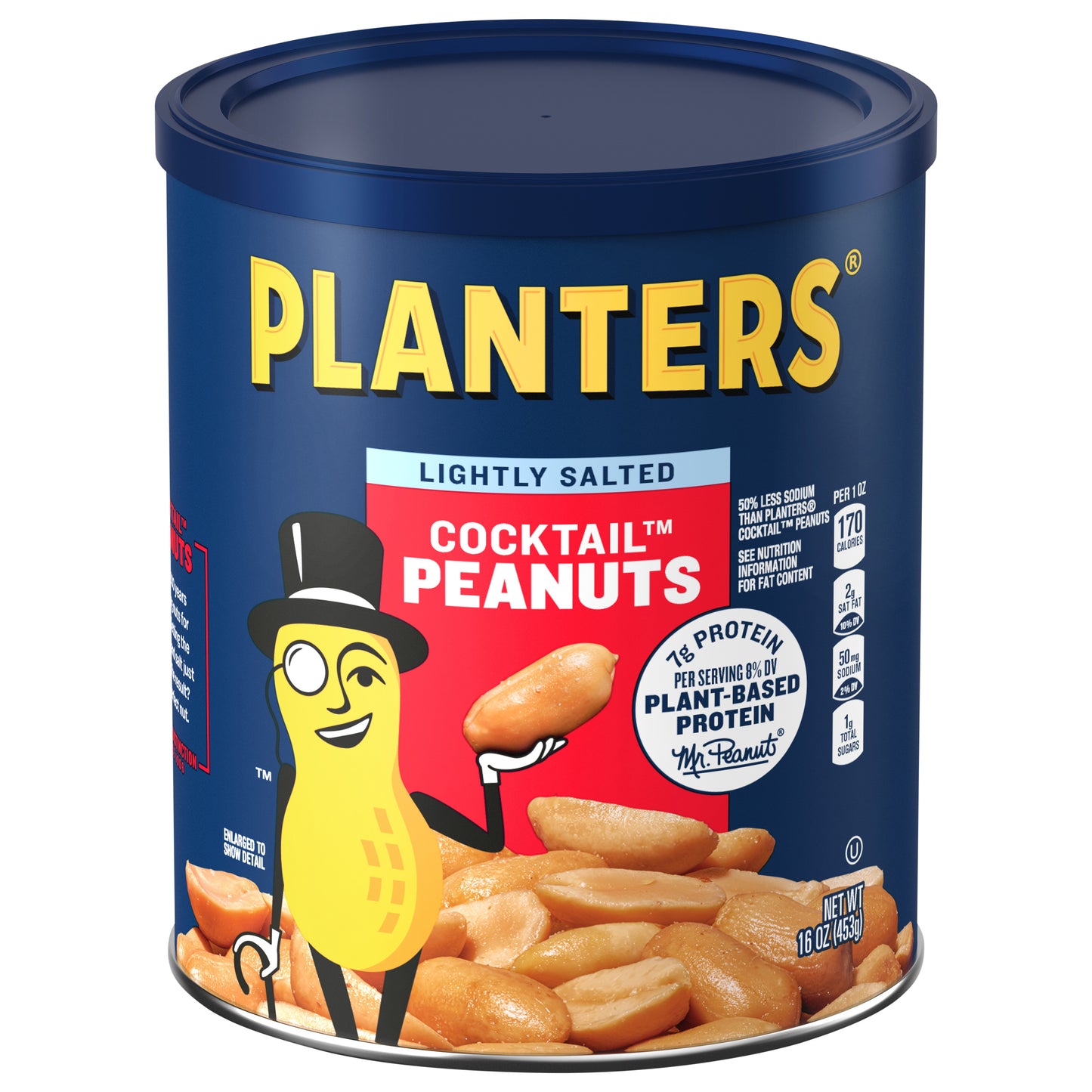 Planters Lightly Salted Cocktail Peanuts 16 oz