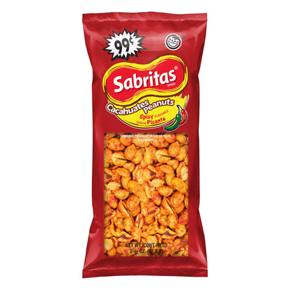 Sabritas Spicy Flavored Peanuts 2.75 oz