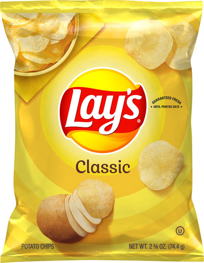 Lay's Potato Chips Classic 2 5/8 Oz