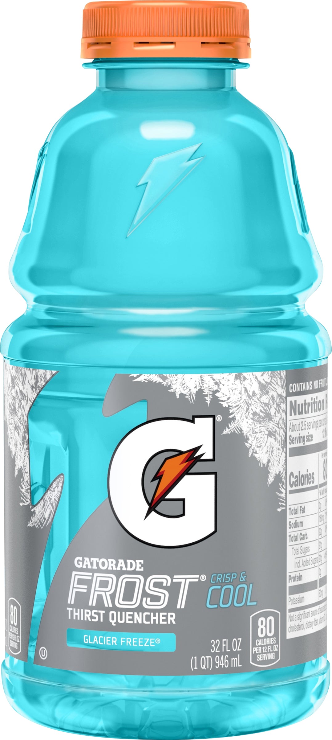 Gatorade Frost Glacier Freeze Thirst Quencher 32 oz