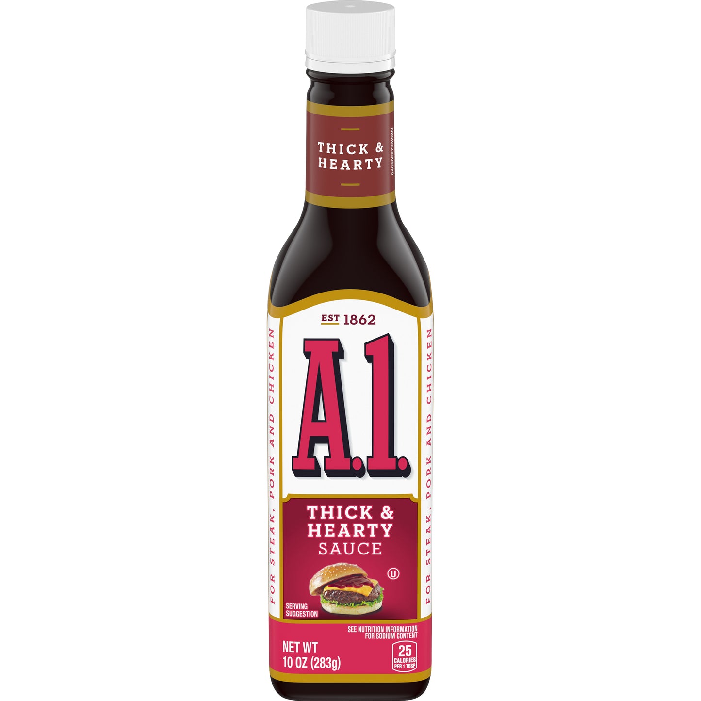 A.1. Thick & Hearty Steak Sauce, 10 oz Bottle