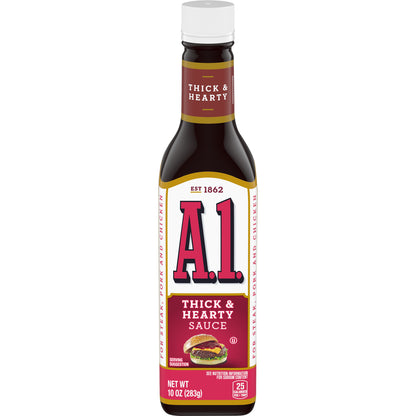 A.1. Thick & Hearty Steak Sauce, 10 oz Bottle