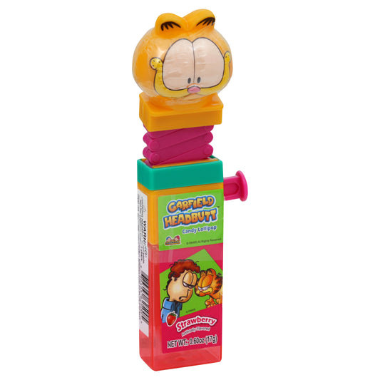Garfield Headbutt Candy Lollipop 0.60 oz