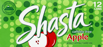 Shasta Apple Soda 12 ea