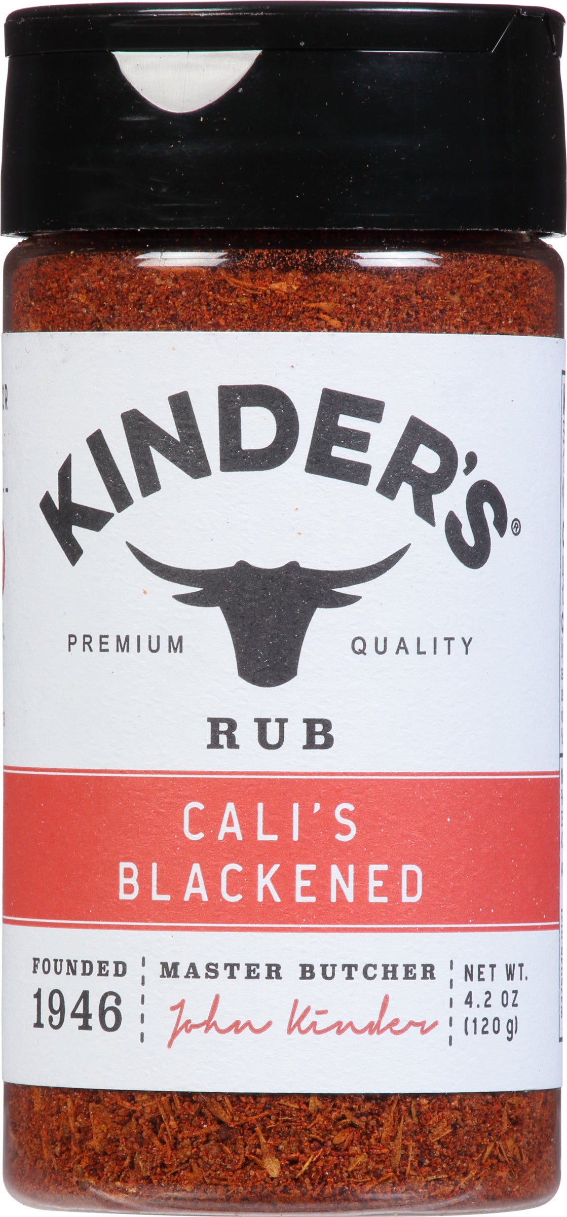Kinder's Cali’s Blackened Rub 4.2 oz