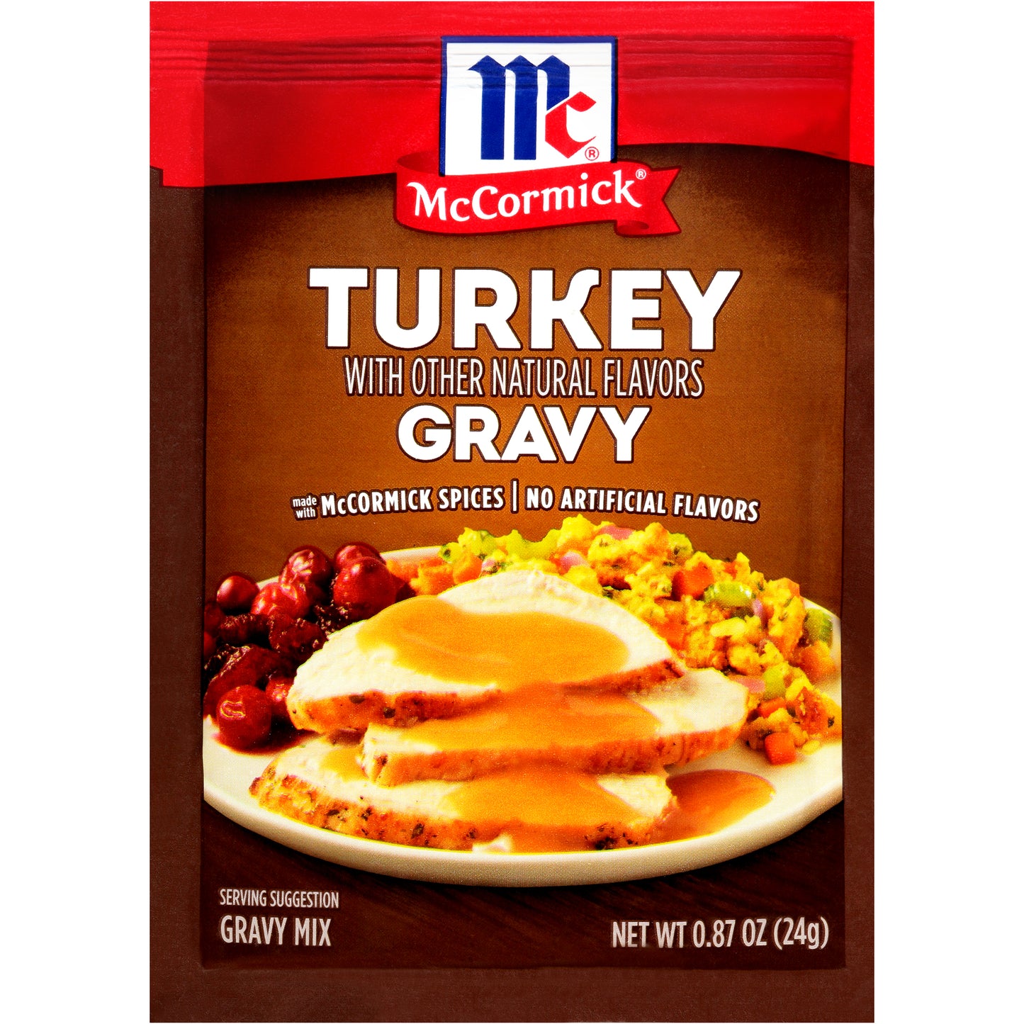 McCormick® Turkey Gravy Mix 0.87 oz. Packet