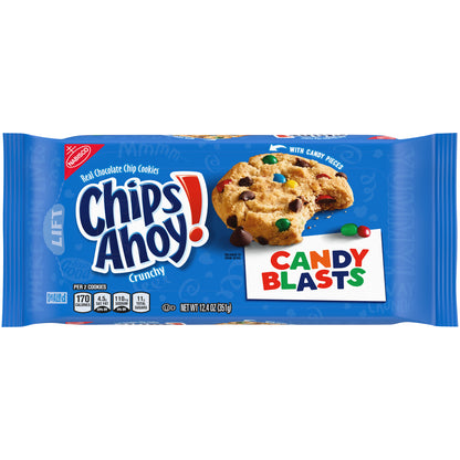 Nabisco Chips Ahoy! Candy Blasts Chocolate Chip Cookies 12.4 oz. Pack