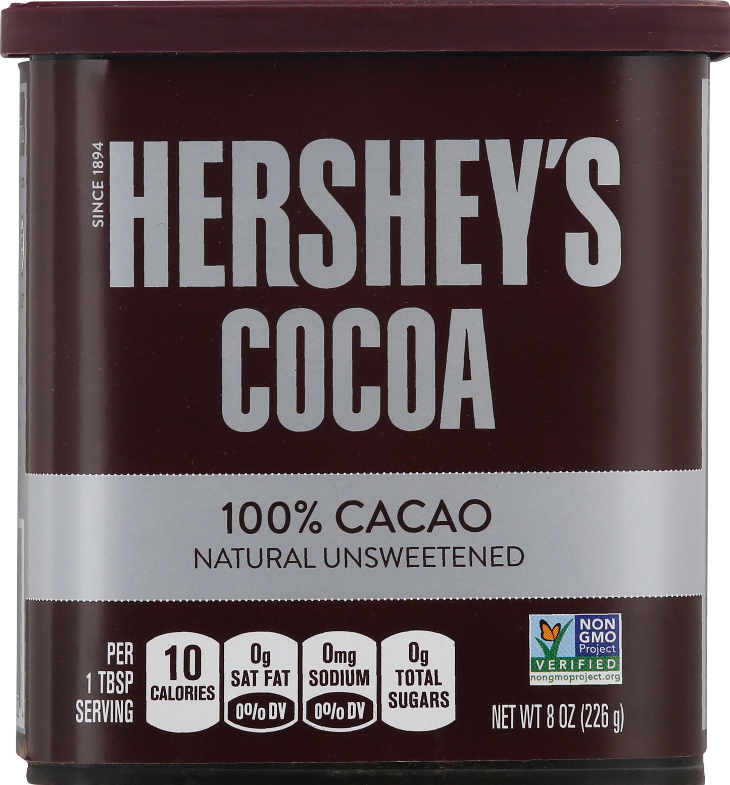 Hershey's Natural Unsweetened 100% Cacao 8 oz