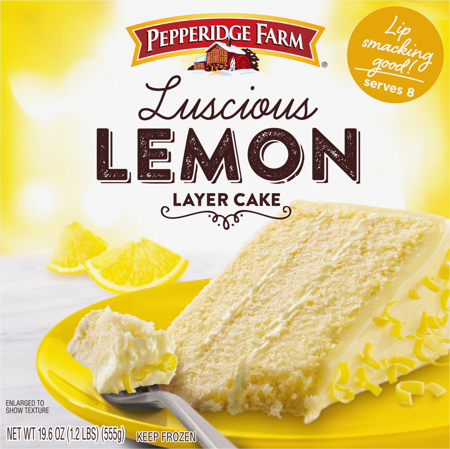 Pepperidge Farm Luscious Lemon Layer Cake 19.6 oz