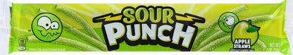 Sour Punch Apple Straws Candy 2 oz