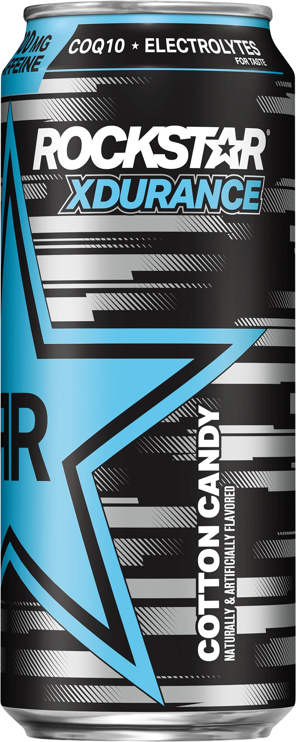 Rockstar Xdurance Sugar Free Energy Drink Cotton Candy Naturally & Artificially Flavored 16 Fl Oz Ca