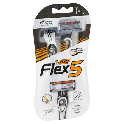 BiC Flex 5 Razor 2 ea