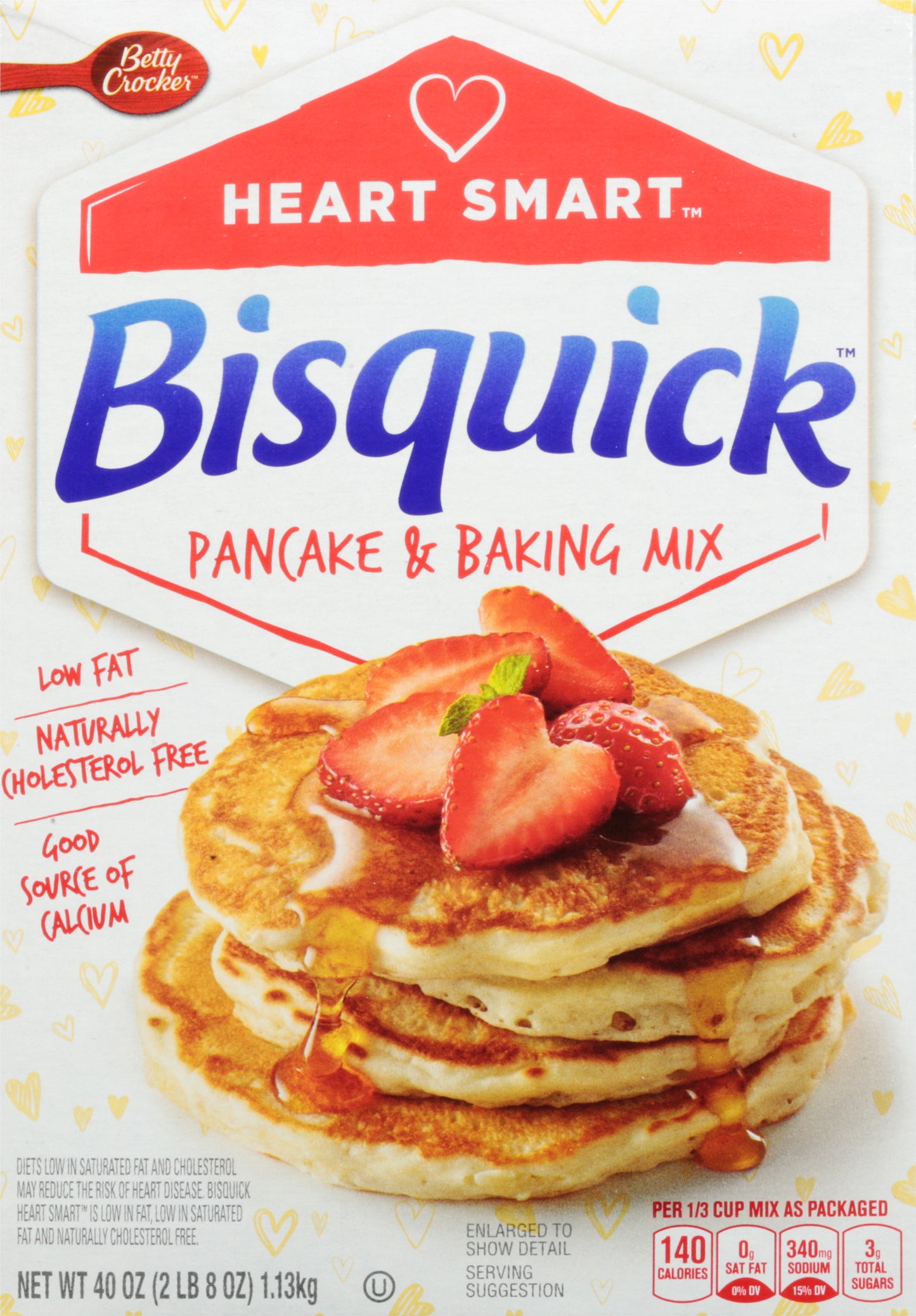 Bisquick Heart Smart Pancake & Baking Mix 40 oz
