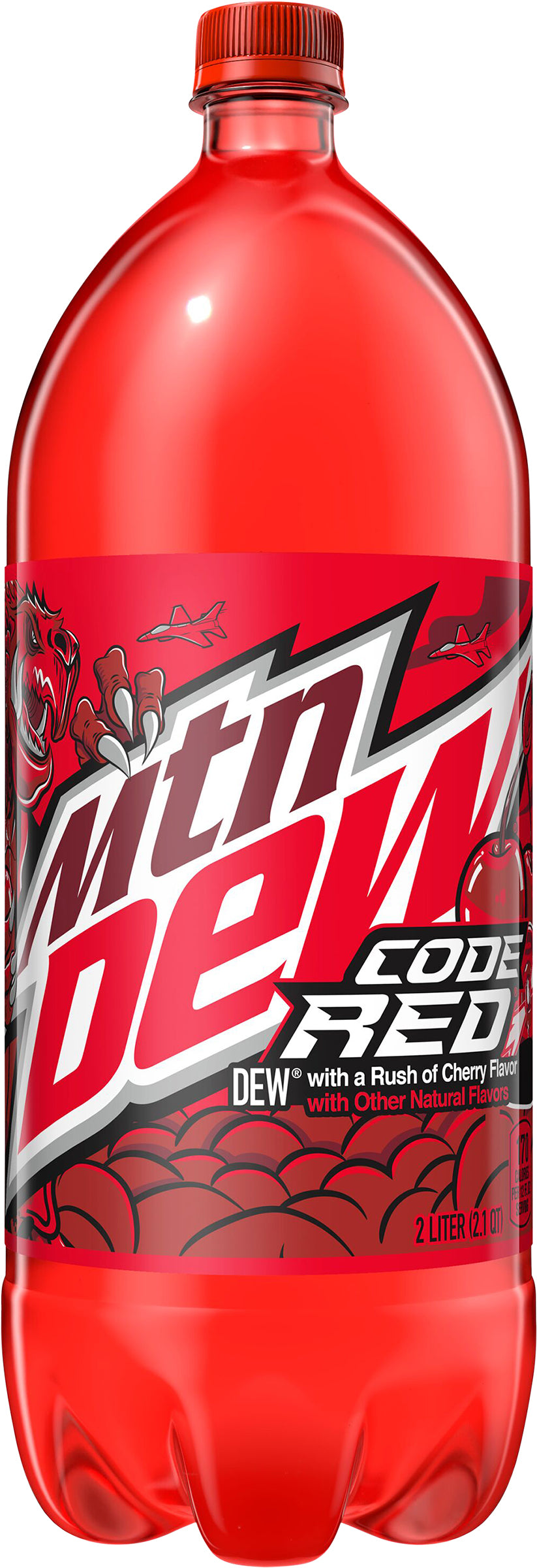Mtn Dew Code Red DEW With A Rush Of Cherry 2 L Bottle