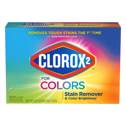 Clorox 2 For Colors Stain Remover & Color Brightener 3.07 lb