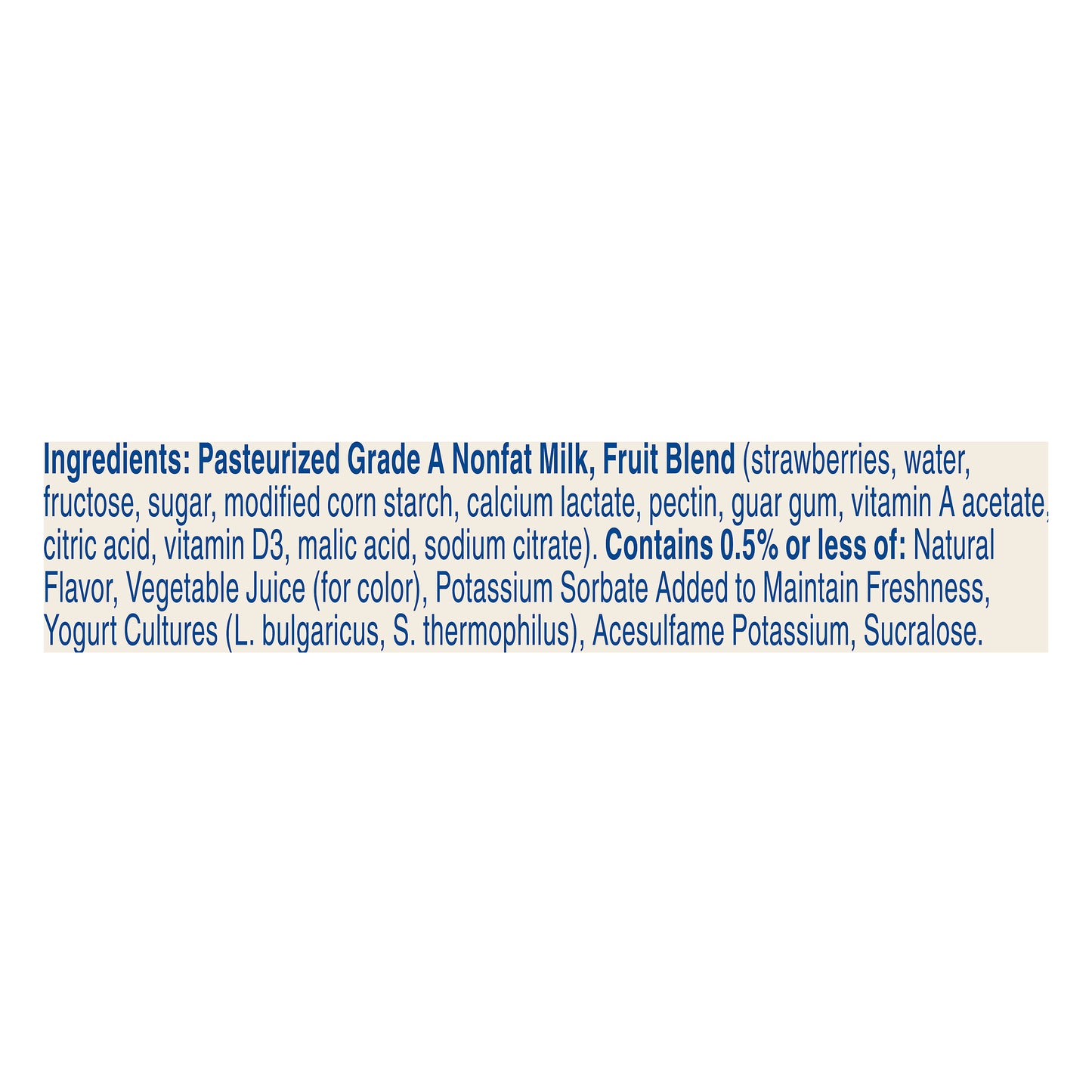 Yoplait Greek 100 Protein Fat Free Strawberry Yogurt 5.3 oz