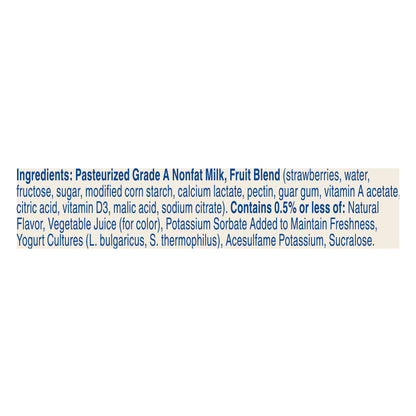 Yoplait Greek 100 Protein Fat Free Strawberry Yogurt 5.3 oz