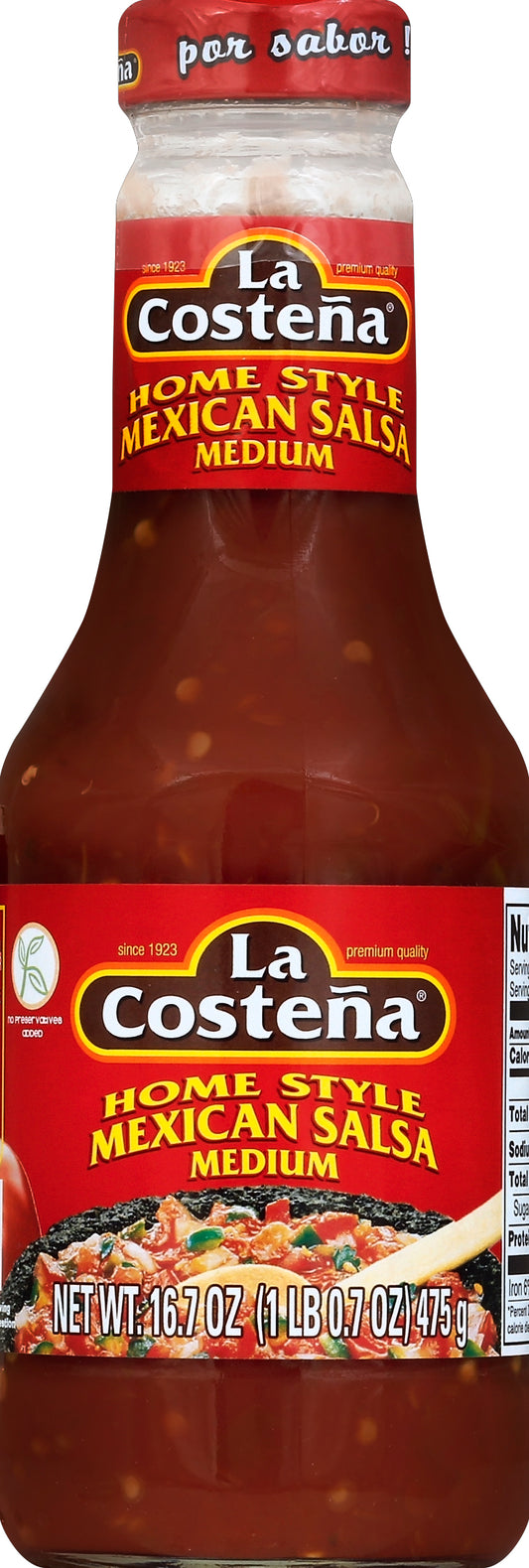La Costena Salsa 16.7 oz