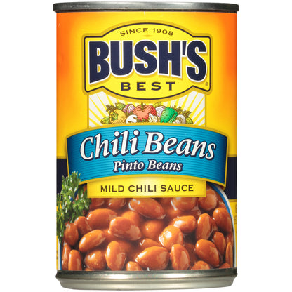 Bush's Best® Chili Beans Pinto Beans in a Mild Chili Sauce 16 oz. Can