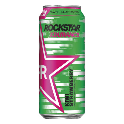 Rockstar XDurance Kiwi Strawberry Energy Drink 16 oz