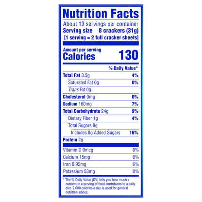 Honey Maid Cinnamon Grahams 14.4 oz