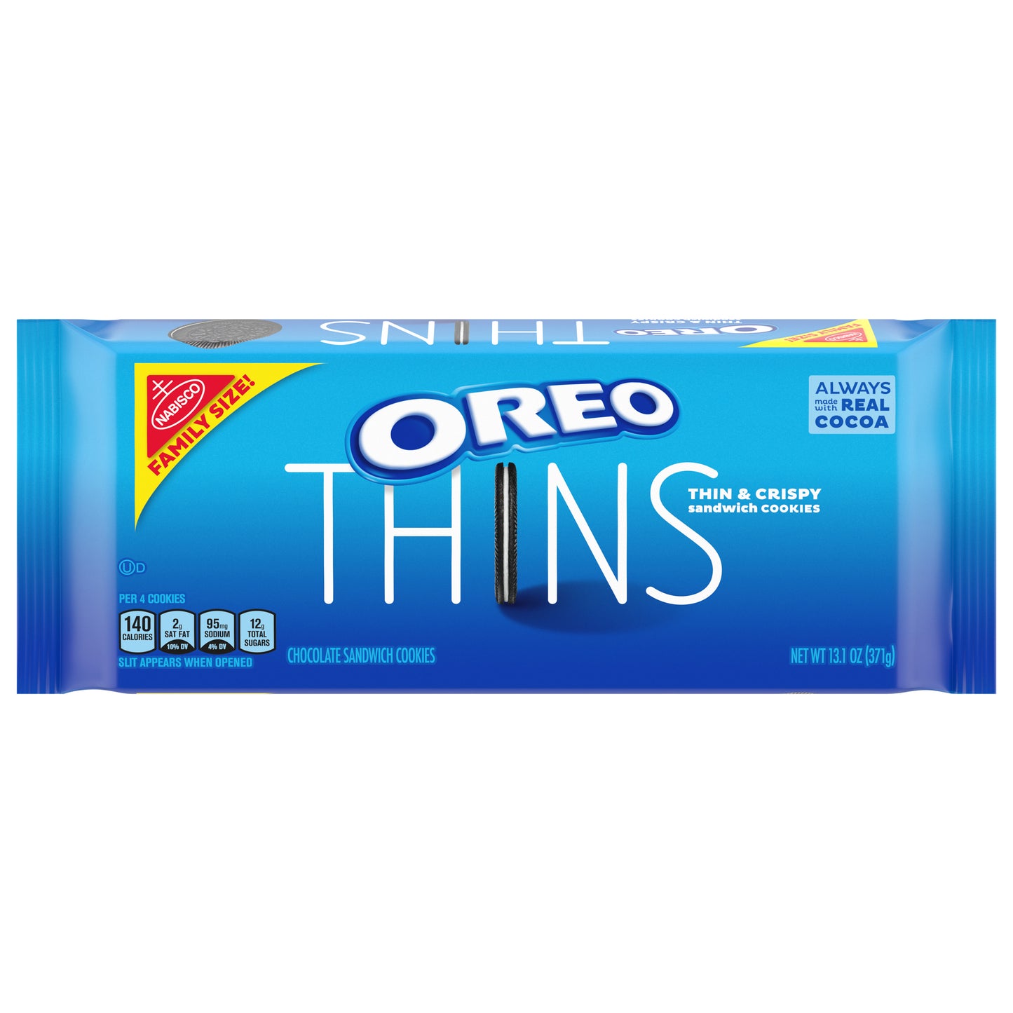 Oreo Thins Orig Family Size 13.1 Oz