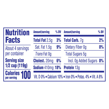 Knudsen Lowfat Small Curd 2% Milkfat Cottage Cheese 16 oz Cup\Tub