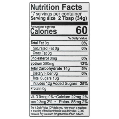 Kinder's Organic Mild BBQ BBQ Sauce 20.5 oz