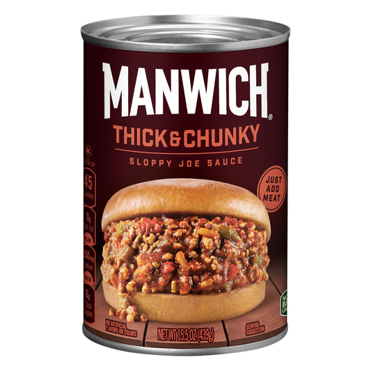 Manwich Thick & Chunky Sloppy Joe Sauce 15.5 oz