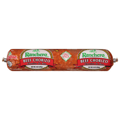 Cacique Ranchero Medium Beef Chorizo 9 oz