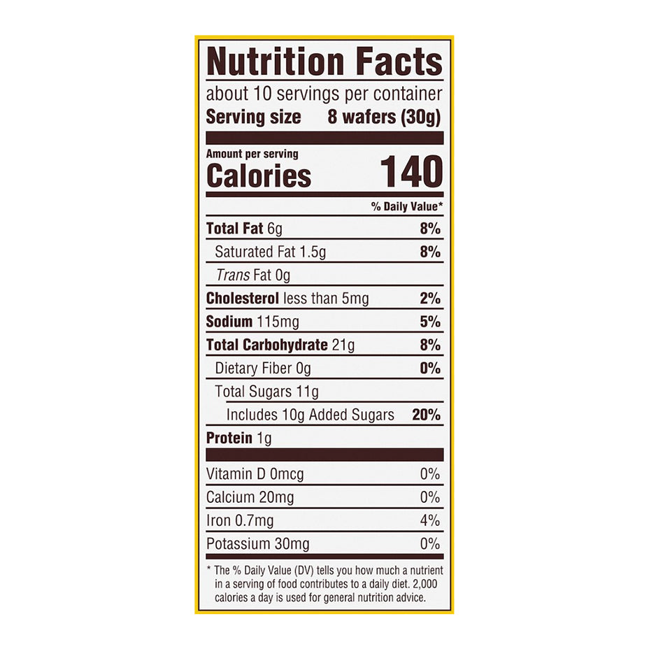 MONDELEZ GLOBAL LLC (SNACKS US) NABISCO CARTON - NILLA WAFER - 12 - 11Z - 044000027346 - (HFS) HFS-