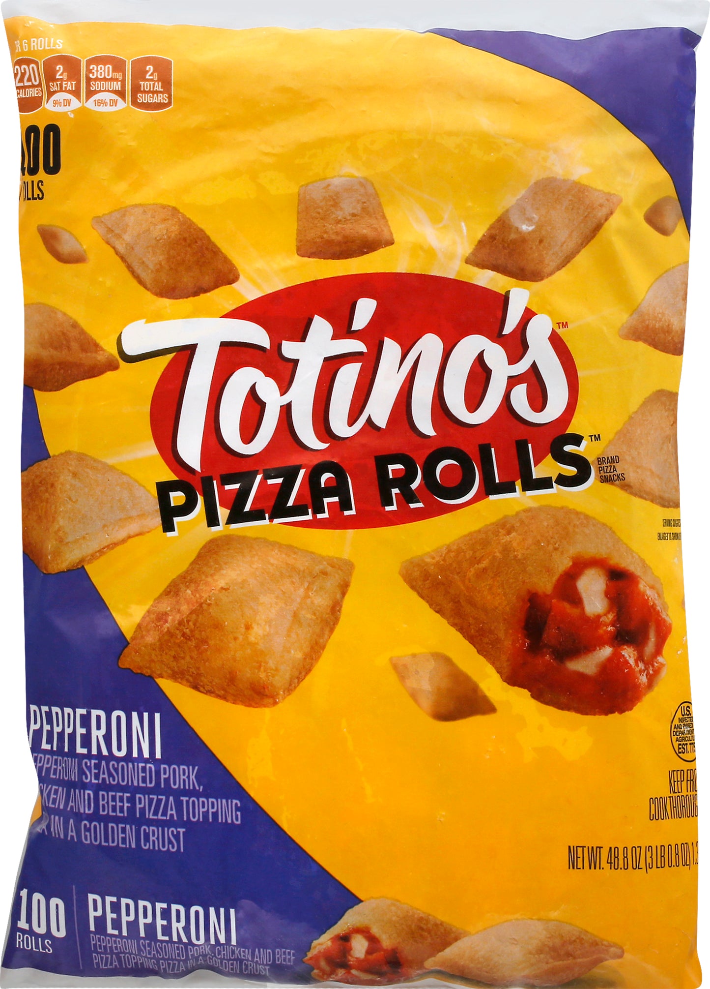 Totino's Pepperoni Pizza Rolls 100 ea