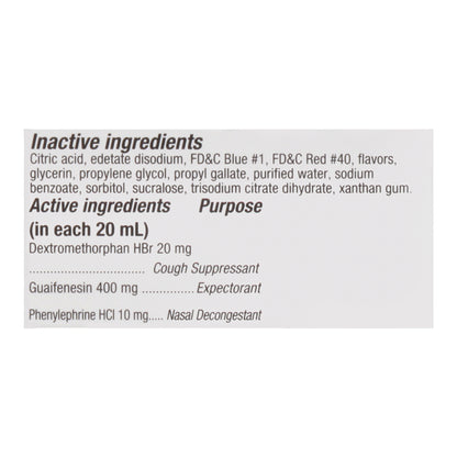 Tukol Max Action Max Strength Severe Congestion & Cough 6 oz