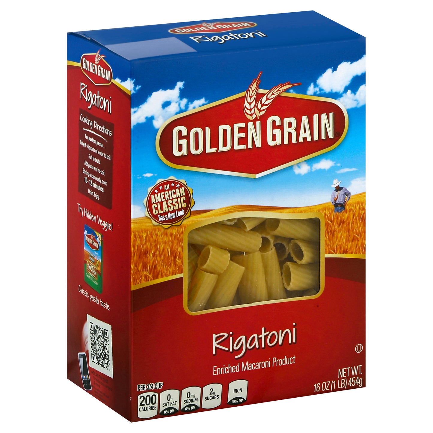 Golden Grain Rigatoni 16 oz